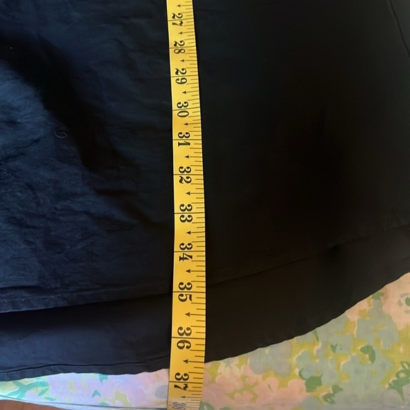 Tuckernuck X Pomander Place | Black Polly Pop Collar Relaxed Shirt Dress Medium - Picture 11 of 11